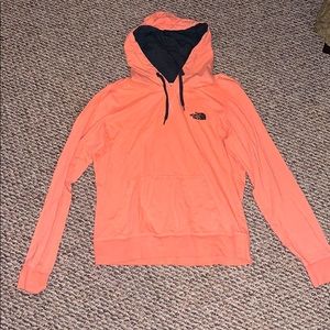 North Face hoodie large